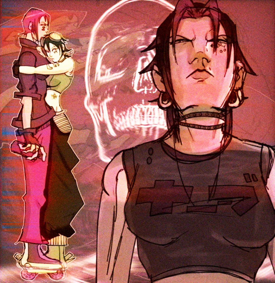 __Bagboi__'s tweet photo. The Frenemy
#Jetsetradio #JSRA https://t.co/eqas2UBk7S