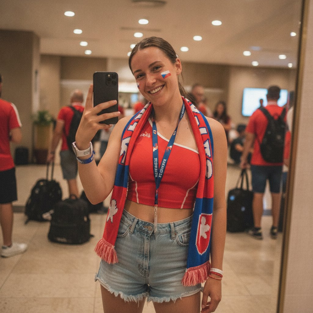 playpool147's tweet photo. 🇲🇽🔥 Scroll-left energy for Czechia vs Mexico. Czechia fans delivered the football AND the fashion.
#WorldCup #MatchPreview #PreMatchEnergy https://t.co/ZQp0APf29H