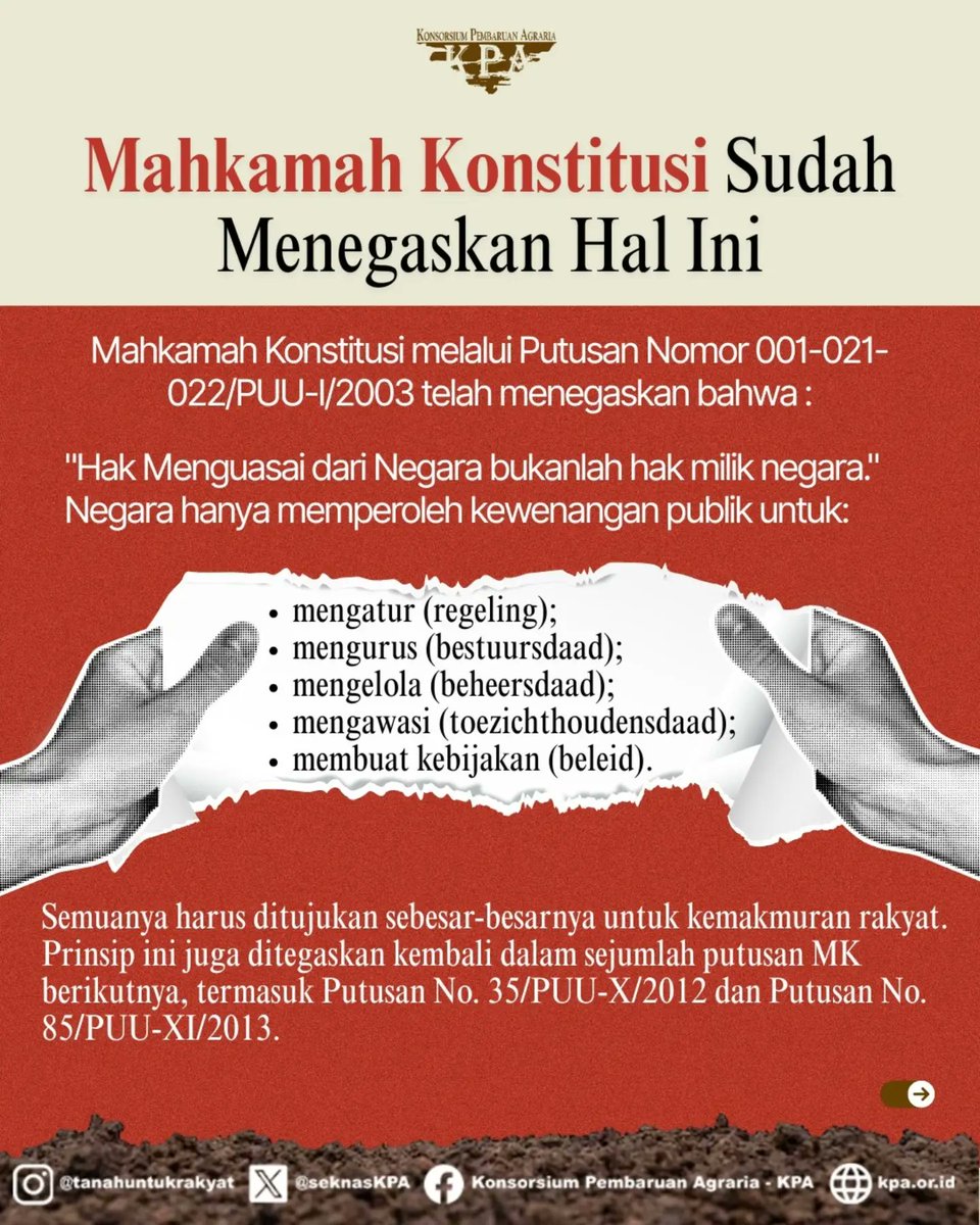 alif_lla's tweet photo. #TanahNegaraBukanMilikNegara #StopMiliterisasiAgraria #HakAtasTanahHakAsasiManusia https://t.co/mAOsfg7qPV