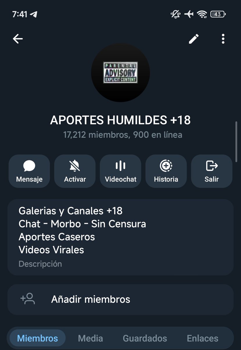 WikiTelegram's tweet photo. 🔥 Más de 17,000 miembros activos y cientos conectados cada día.
💬 Chat activo 24/7 🔥 Galerías y aportes 😈 Comunidad solo para adultos 🚫 Sin menores
Si buscas una comunidad donde realmente haya movimiento, entra aquí👇
🔗 https://t.co/8BJdMQNHZf
#nsfwtwt #AdultCommunity https://t.co/ij29R6sP2v