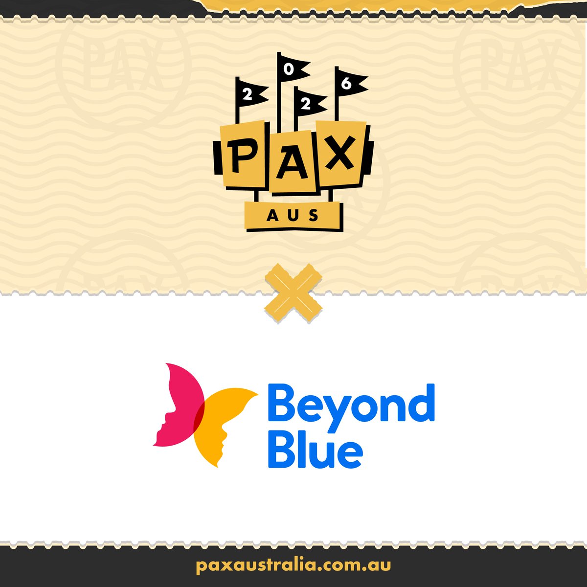 AMChoonTweets's tweet photo. Mental health 🤝🏼 Gaming = Dream team!
I'm delighted @beyondblue and @PAXAus are teaming up from 2026-2028 to spread mental health awareness and support!
.
#paxaus #beyondblue #paxaus2026 #mentalhealth https://t.co/W5BiyeiGn8