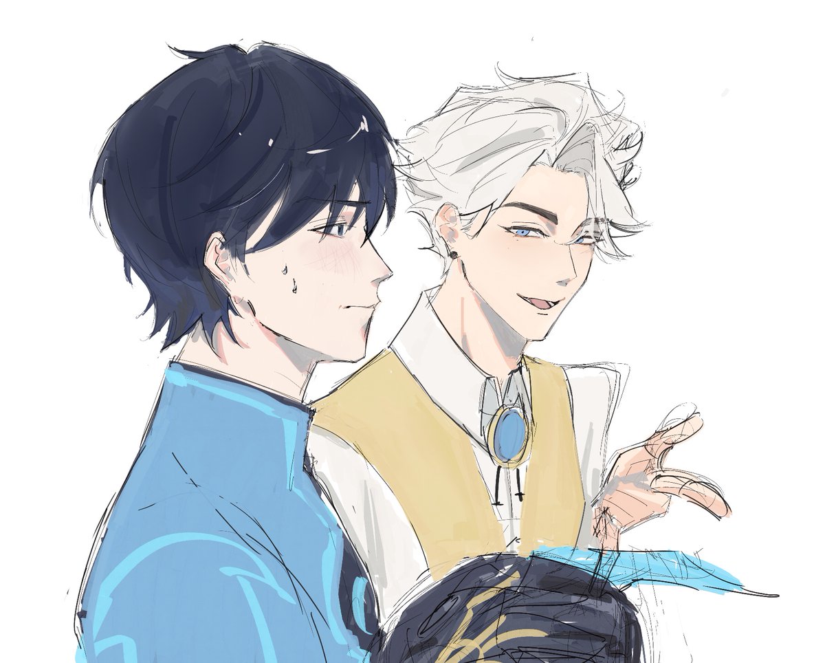 GrilledChiiz's tweet photo. Trying to use thinner lines but my line confidence is worse than YC’s self confidence. Send help 🙏 https://t.co/SCbyFpC2sx