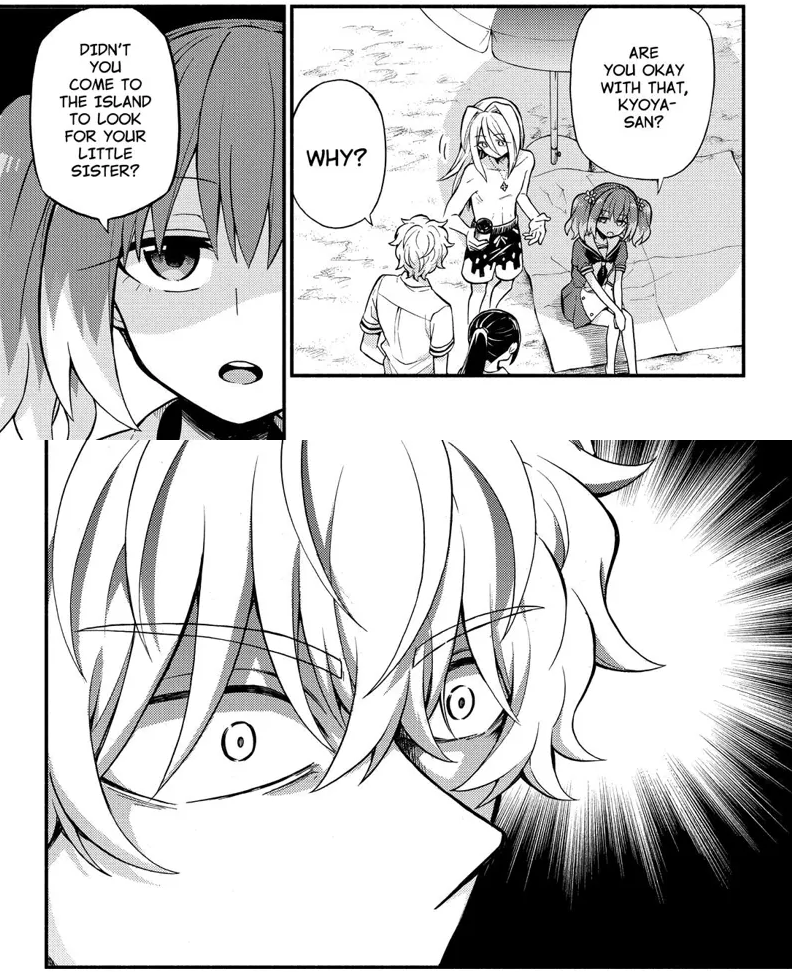Defa_351's tweet photo. @A_Sadistic_Stik @denrezeBOOM He said the little sister thing in chapter 5, and by chapter 39 he had already started to forget Nanao. Even in chapter 36 he had forgotten he had a sister at all. It woudn't be weird if in this point he had forgotten his real age https://t.co/pLxlHVpj9J