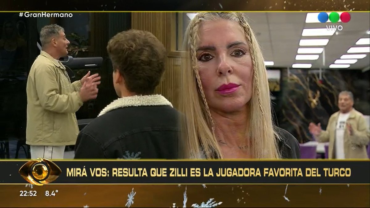 agus_rey's tweet photo. "Vengo a verte a vos, mi amor, ZILLI. Después voy a hablar con Mariela" dice El Turco kjakja LO AMO sirvió la olla #GranHermano https://t.co/5knawyLyVL