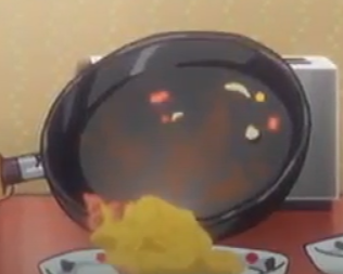 REFLECTION_YUU's tweet photo. アニメを見ていると

フライパンにケチャップが焦げ付いている感じ

皿に盛る時に野菜が残る感じ

ストーリーには直接関係のない事なのかもしれない
細かい表現が気になる

これ入れる必要ある？
いや、ここにこだわりを感じる

ほんと凄い世界だ https://t.co/C59Sc0SOfw
