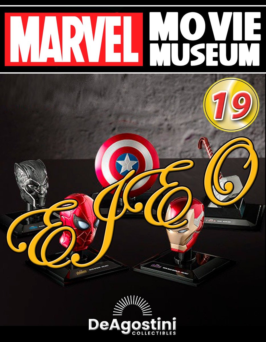 distribuidoejeo's tweet photo. Ya tenemos a la venta el nuevo fascículo de la colección de "Marvel Movie Museum"

De $449.90 queda en $430

Fecha límite para recoger su producto, Lunes 29 de Junio de 2026

#DistribuidoraEjeo #planetadeagostini #marvel #movie #museum #avengers https://t.co/hczUnIycdK