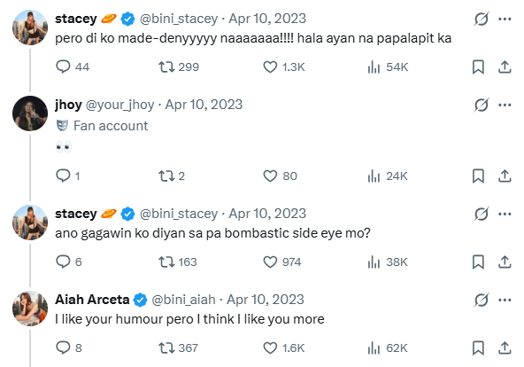 aiahcooks's tweet photo. aiah's way of rizzing up stacey btw 😛 https://t.co/sqiQTFkoxT