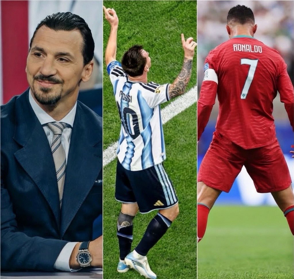 Mrwills63's tweet photo. 🚨🎙️ Reporter: “Cristiano Ronaldo scored again and said, ‘I’m back.’ What do you say about that?”

🗣️ Zlatan Ibrahimović: “Back? The great players never really leave. Class is permanent. But if we’re talking about a player who never left, never disappeared, and never needed to come back, that’s Lionel Messi.” 🐐 🇦🇷

“Year after year, decade after decade, he keeps doing the impossible as if it’s normal. That’s what separates legends from everyone else. The GOAT 👑 🐐 doesn’t come back… because he never left.”📌