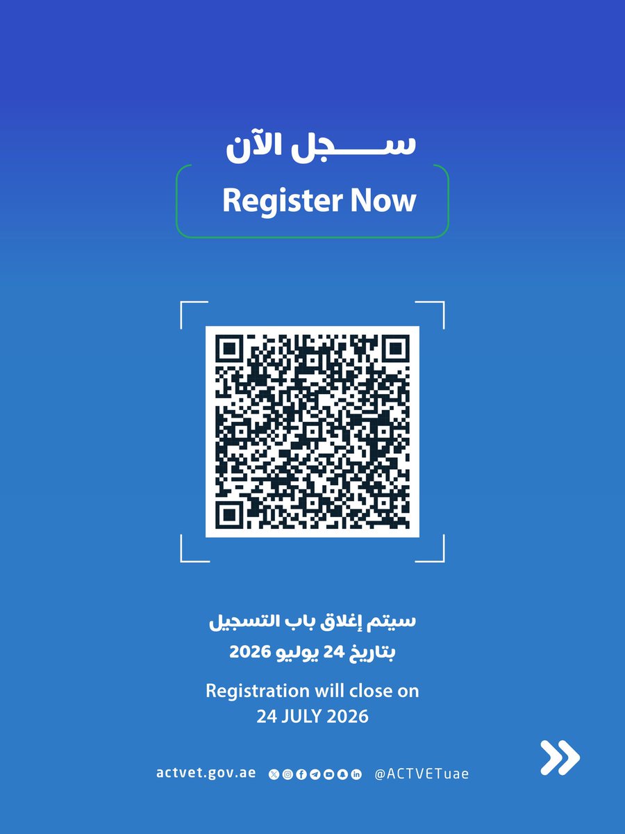 ACTVETuae's tweet photo. .
.
برنامج #نعم_للعمل يقدم للمشاركين فرص للتعلم والتدريب العملي من خلال تجربة متميزة في القطاع الخاص.

#YEStoWork program offers participants exclusive opportunities to gain learning and training experiences within the private sector. https://t.co/ioQ4Gutm9B