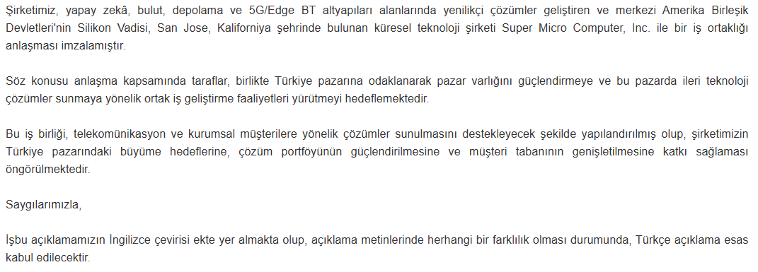 Cebeciosman_tr's tweet photo. #ODINE

ABD merkezli Super Micro Computer ile iş ortaklığı anlaşması imzaladı.

🚀 Türkiye pazarında büyüme ve ileri teknoloji çözümler için önemli bir adım!

#altın #çarşamba #analiz #hisse #Borsaİstanbul #viop #petrol  #kontr #gesan #bist100 #SONDAKİKA https://t.co/10EjANtUaq