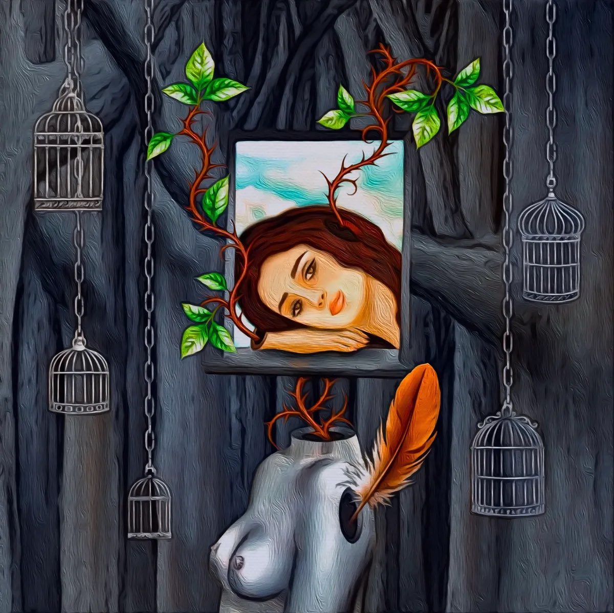 parisartgalery's tweet photo. GM🌱
Me   |  The world you can see through my art

🔗⬇️ https://t.co/WRNbU2nvPe