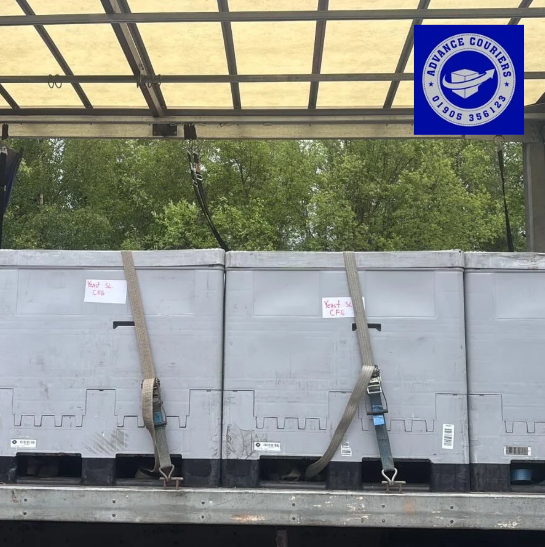 AdvanceCouriers's tweet photo. Another successful commercial collection completed ✅ 18T collection of 7 IBCs of yeast slurry from an alcohol producer &amp; distributor in 📍Ledbury, delivered to a product manufacturer in 📍Leek. Whatever the load, Advance Couriers helps businesses move goods #courier #logistics https://t.co/N4FBaBJxaC