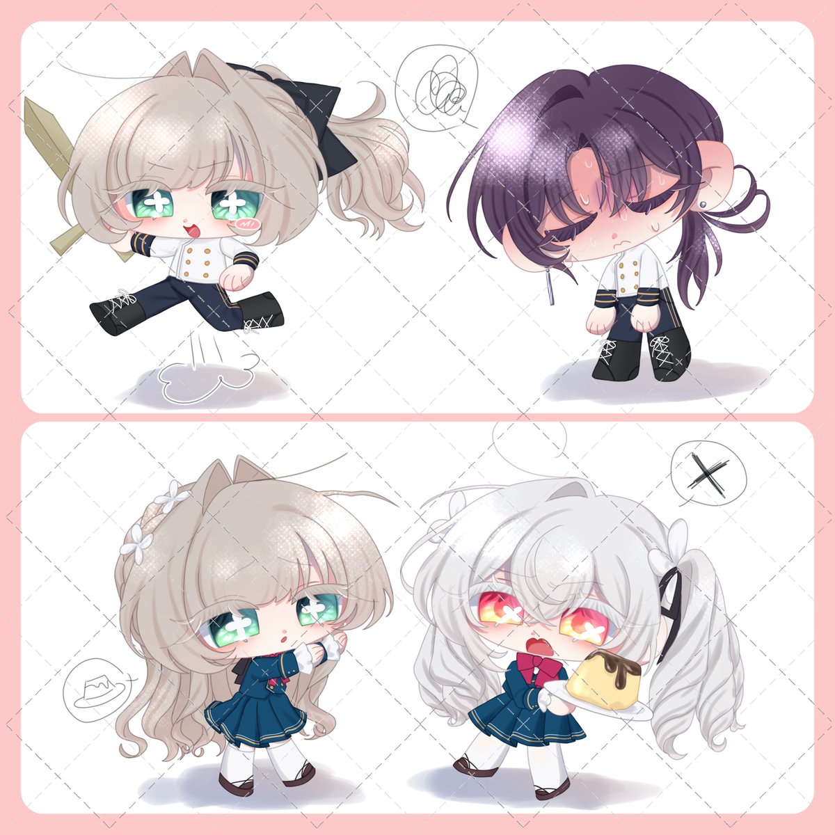 i_rlk5's tweet photo. 🎀無償イラスト企画

応募方法｜詳細リプ、RP、フォロー
当選人数｜1〜

サンプル使用可の方是非参加お願いします💟
画像のようなミニキャライラストをソロorペアで描きます💖夢、創作どれも〇です👌🏻💓
抽選ではなく先着順に時間がある時に描いていきます❕💕

#イラスト企画 #無償企画 #夢絵企画 https://t.co/iXnX2xhBxE