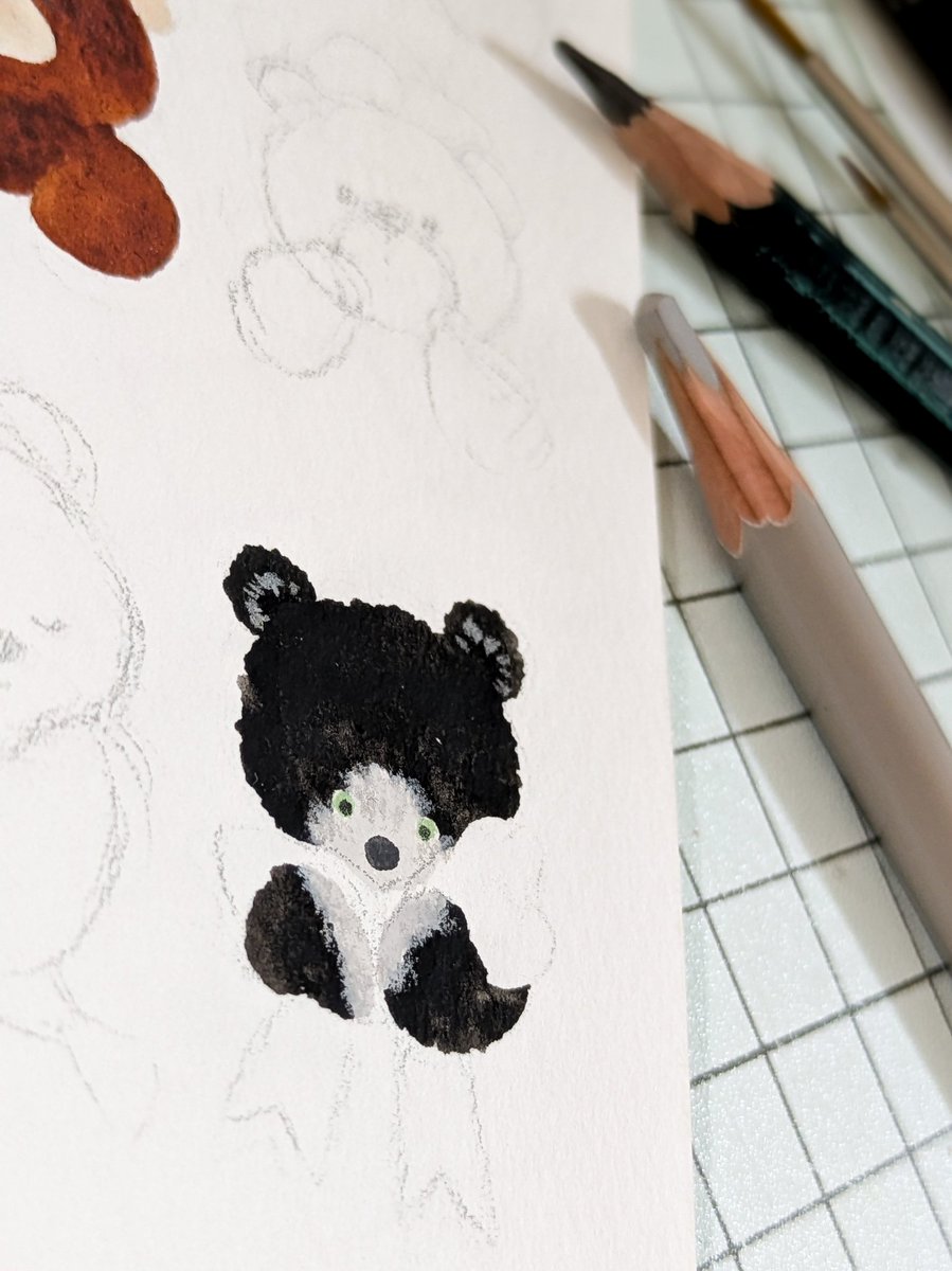 tsutsu_222's tweet photo. モヘアのクマちゃん🐻
HAPPYで愛嬌あふれる子たちにしたい❣️🐻❣️ https://t.co/NGF5Ht2vex