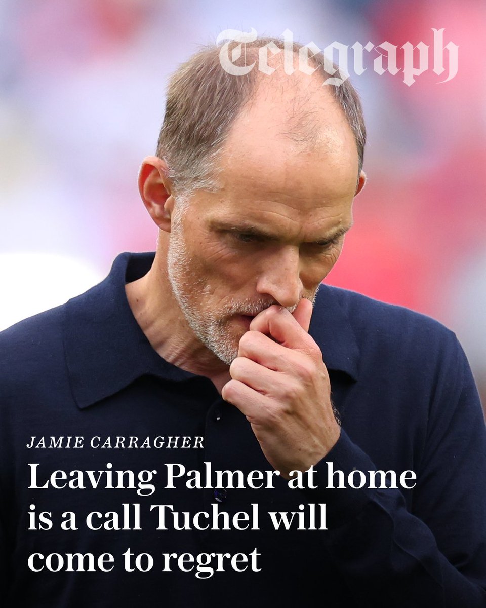 TeleFootball's tweet photo. "England's concern moving forward is that they lack such a player."

@Carra23 on why Cole Palmer's absence could become Thomas Tuchel's biggest World Cup regret 👇
https://t.co/236Pl46hAX https://t.co/Ym3LkEy8ZD
