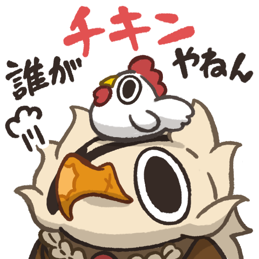 butto_bird's tweet photo. 本日の1枚はこちら！

ビビってへんわっ！

安全確認や。

🐦追加の秘密兵器も100円！セール開催中🐦
https://t.co/y4U1W9RcqA

#ぶっとバード #コロコロ #Switch https://t.co/yX7hR4BM5Q