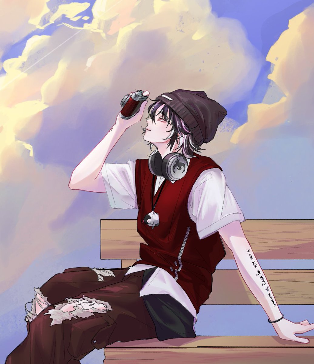 Grean_Jang2's tweet photo. 하늘보기

#감제이_그림
#감제이_하늘보기 https://t.co/QpMggJZZkY