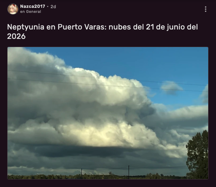 SurazoCostero's tweet photo. Me encanta que las nubes del #postfrontal duren como 2 días luego del viento norte principal. https://t.co/KhzxupcW4B