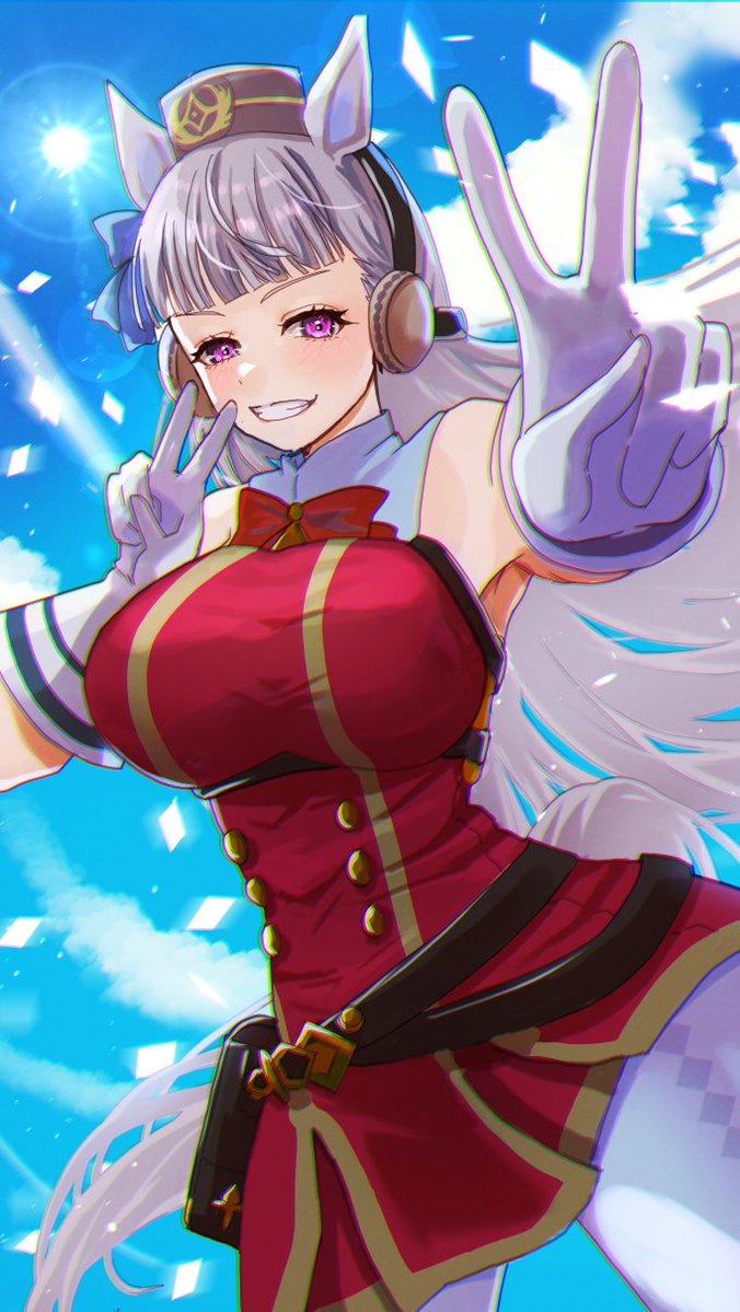 remorto_san's tweet photo. ぴすぴ～すゴルシちゃん
#ウマ娘　#ゴールドシップ https://t.co/12VUrZZqot