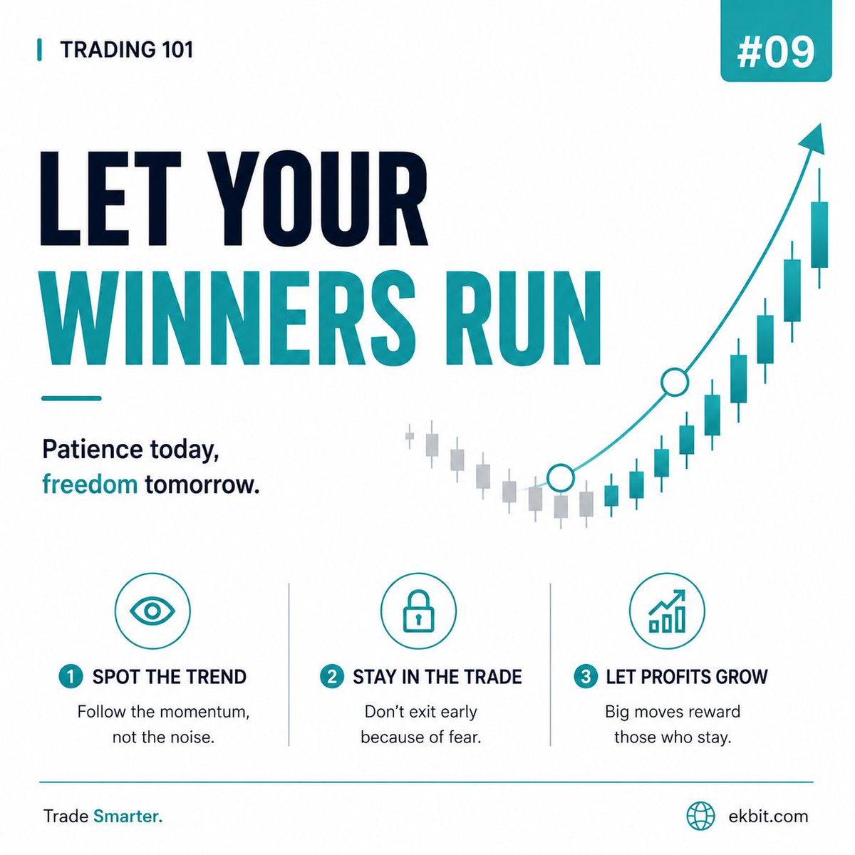 EKBIT_Global's tweet photo. 📈 Big trends build big gains.
The hardest part isn't entering, it's staying in.

#Trading101 #EKBIT https://t.co/WZQnKimwEV
