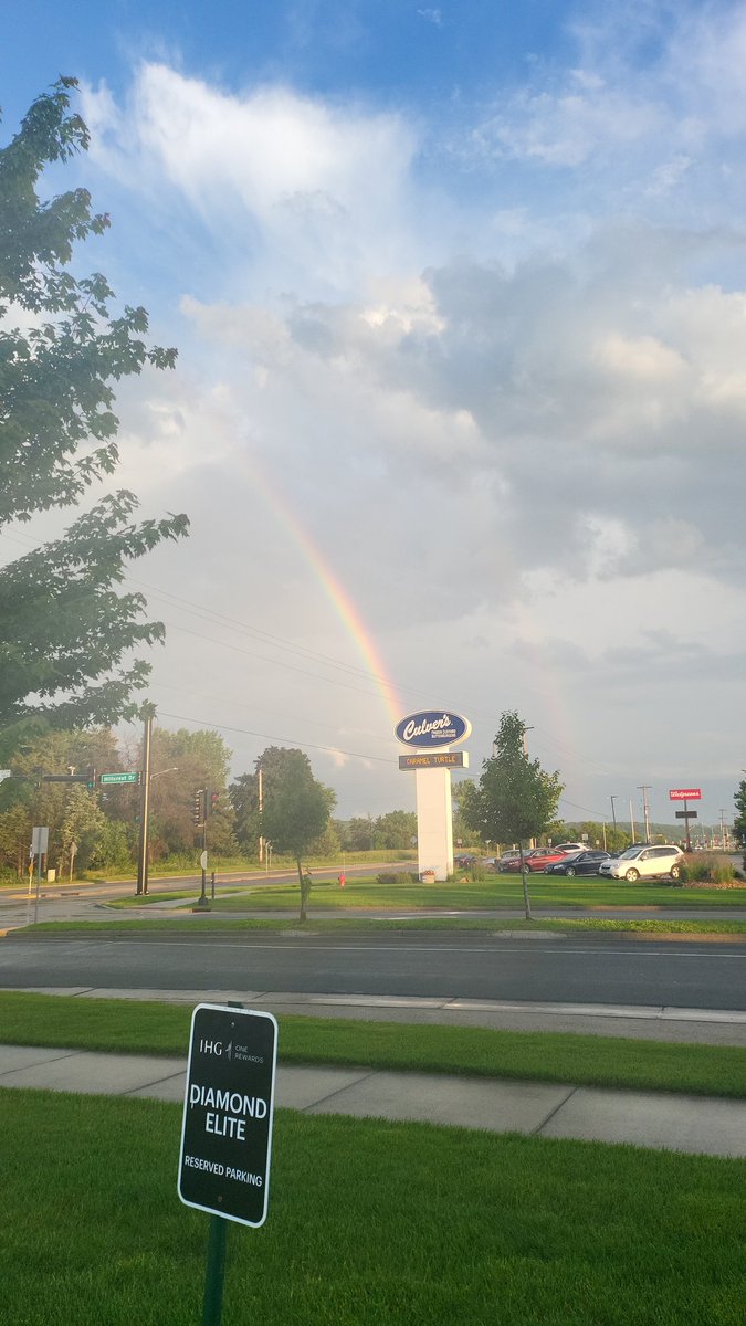 NickStumby's tweet photo. @culvers Some people chase the pot of gold at the end of the rainbow. I found a Caramel Turtle Concrete Mixer instead. 🌈🍦 https://t.co/8k6Ib7Vbs6
