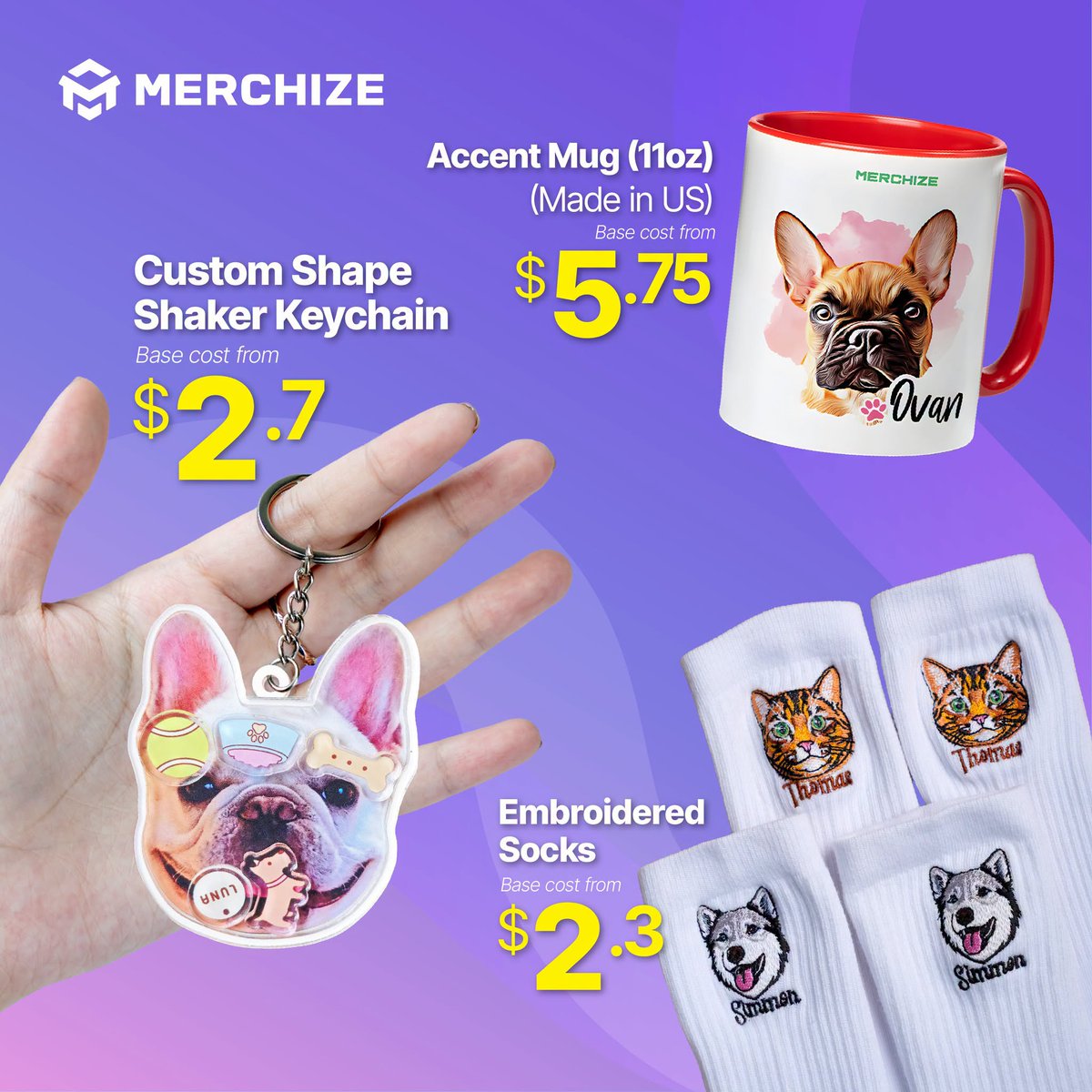 merchizeglobal's tweet photo. 🐶🐱 Ride the Dog &amp; Cat Day Wave: Explore Merchize’s High-Potential Pet Clothing Collection! https://t.co/uO9pDV0gq4