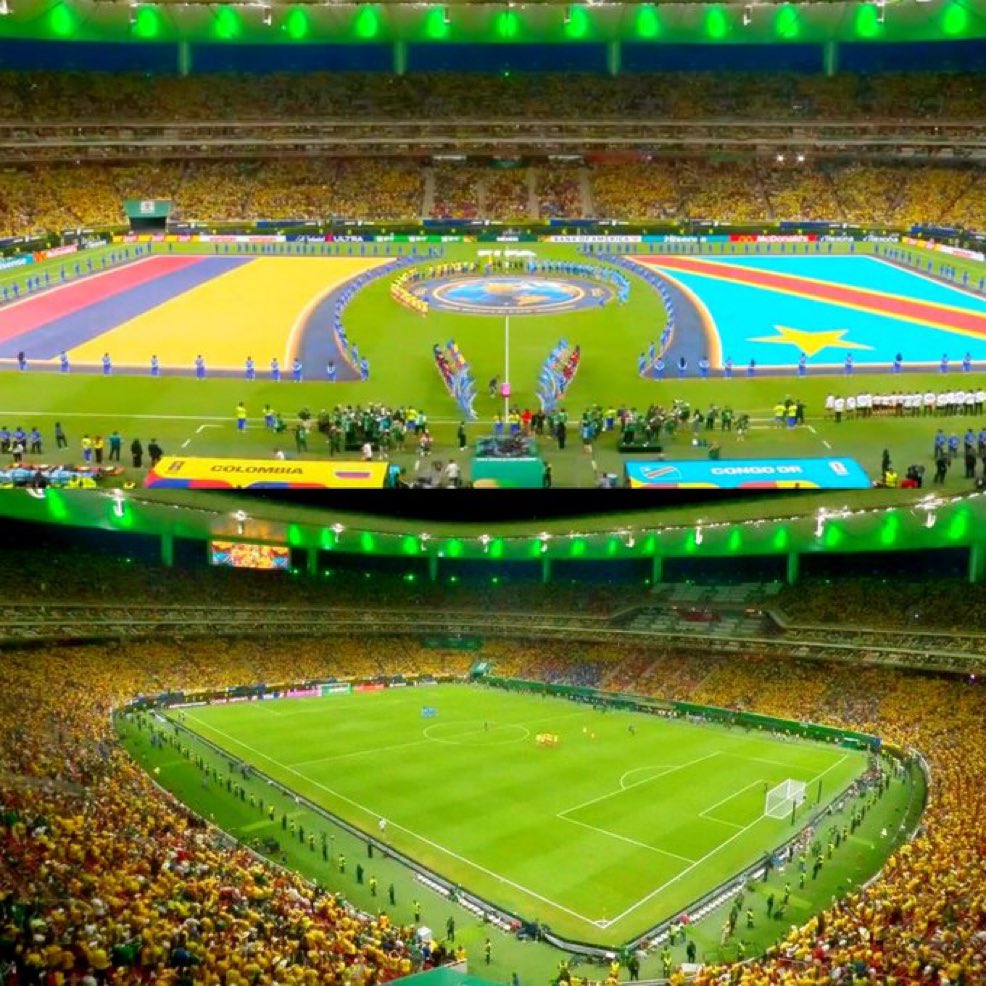 gastonedul's tweet photo. Impresionante asistencia de los colombianos en la Copa del Mundo. https://t.co/aPemVrLFmE