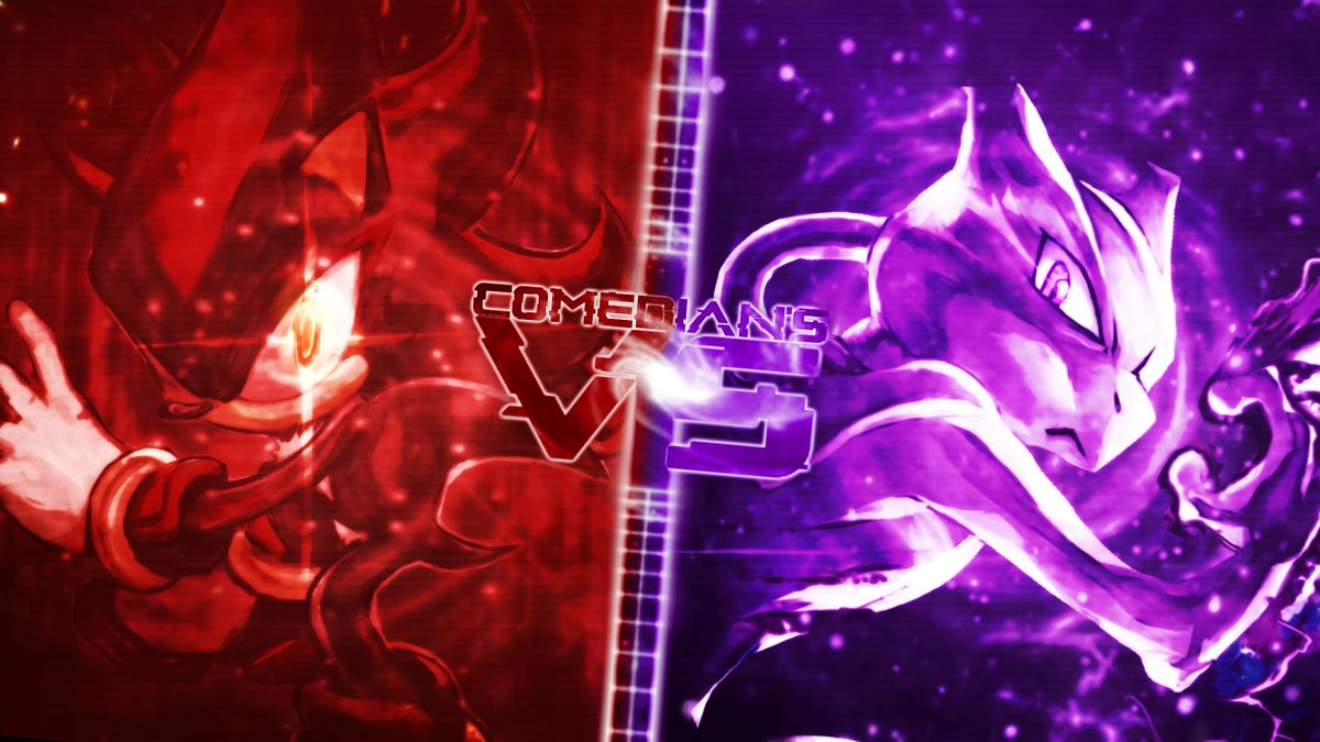 Dacomedian26's tweet photo. Children of Adam | Shadow the Hedgehog Vs. Mewtwo (#SonictheHedgehog35th  Vs. #Pokémon) #DEATHBATTLE

Pride Month TN (23/30) https://t.co/NfqEp6cEfv