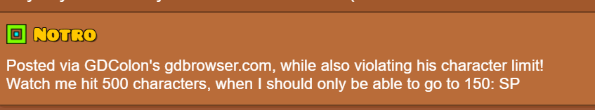 USakupenCircles's tweet photo. yearly (13 days late) (forgot) reminder of the funniest comment ever posted to the gd servers. https://t.co/5gLmmXGrwh