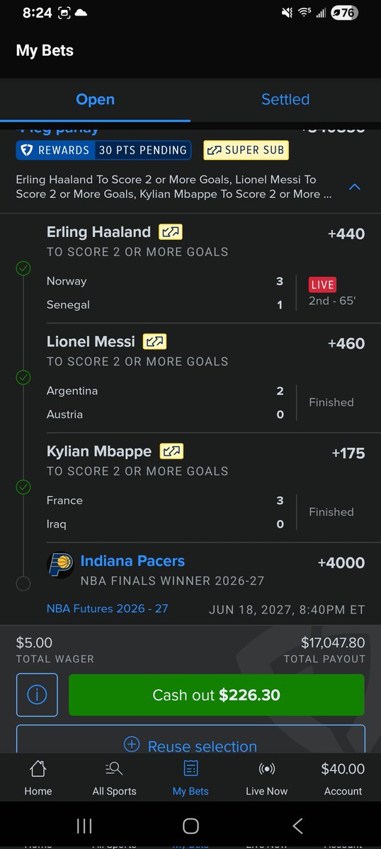 JasonSexton1997's tweet photo. @FDSportsbook With some spice https://t.co/u4I6ifIZnQ