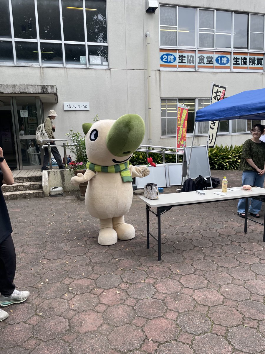 ccoop_engei's tweet photo. ISO学生委員会の
省エネ省資源イベント開催中‼️
クイズに答えて生協利用アイス券GET‼️
今日、明日のお昼休み時間
マツ君も登場‼️ https://t.co/KTIzxDfR6C