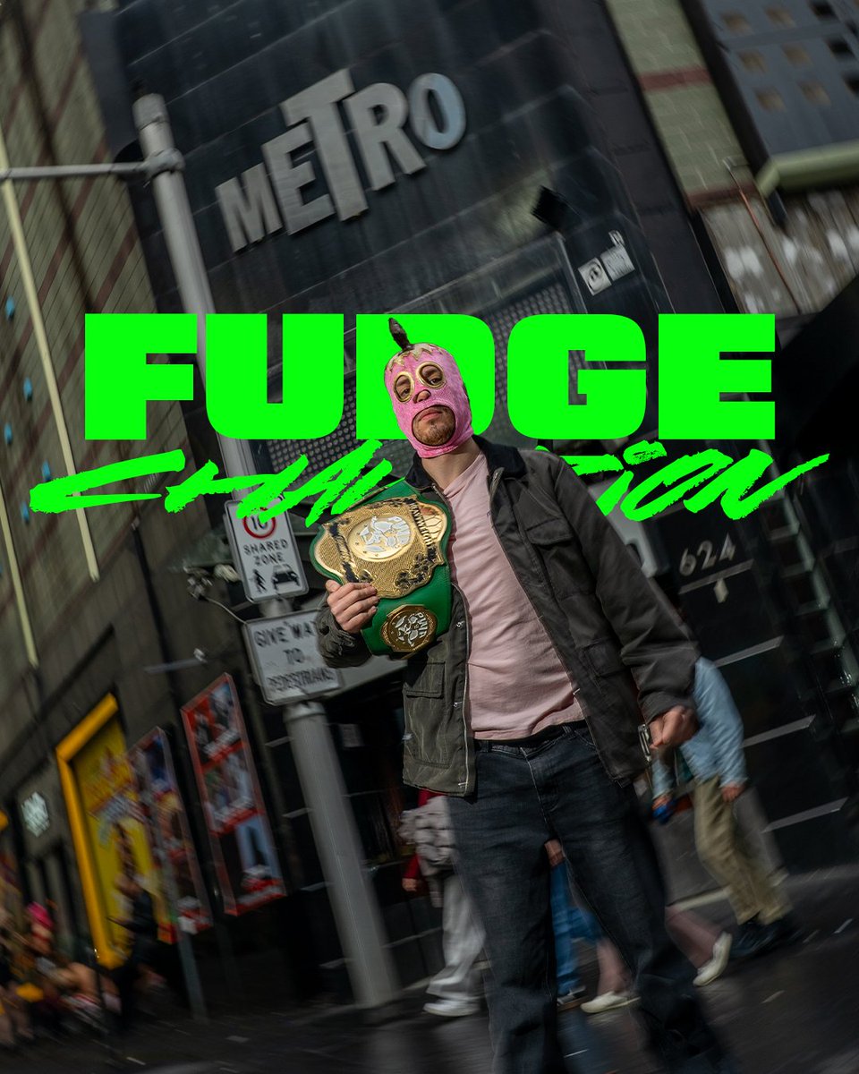PWAaustralia's tweet photo. FUDGE V BONZA @ THE METRO, NEXT SATURDAY

🏛 METRO THEATRE, SYDNEY
📅 SATURDAY, JULY 4
🎟️ https://t.co/BYExDDL7Tw
GET TICKETS NOW ☝️☝️ https://t.co/C8r869whLd