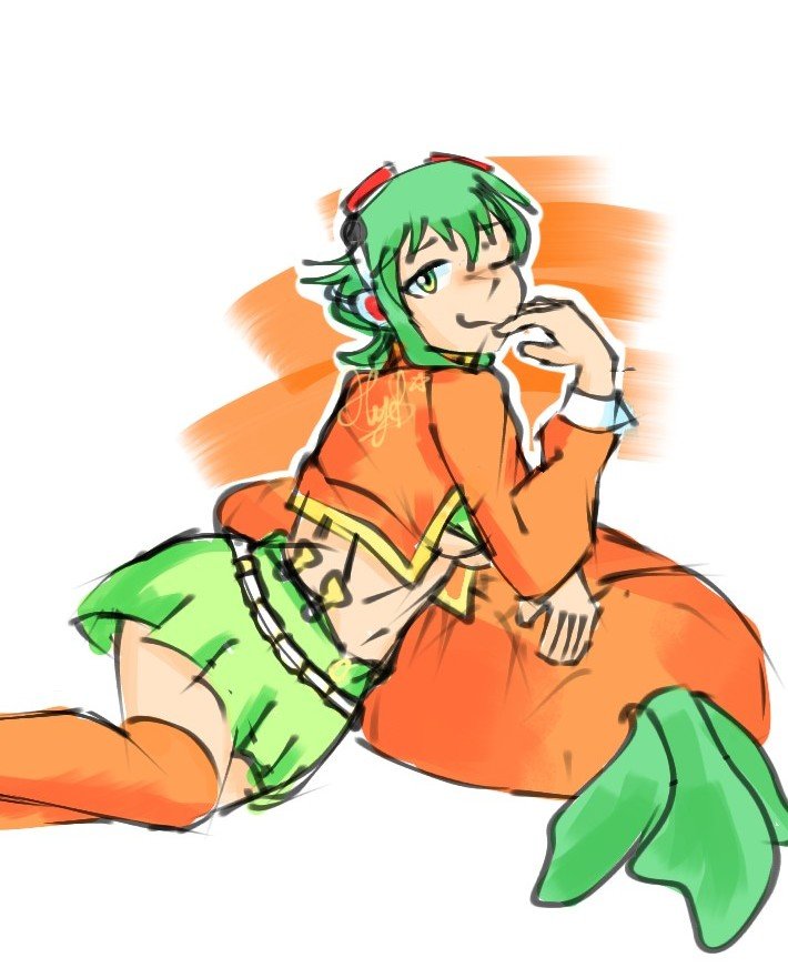 HydarkoG5's tweet photo. Big 🥕🥕🥕 #GUMI https://t.co/Boap2uOa0f