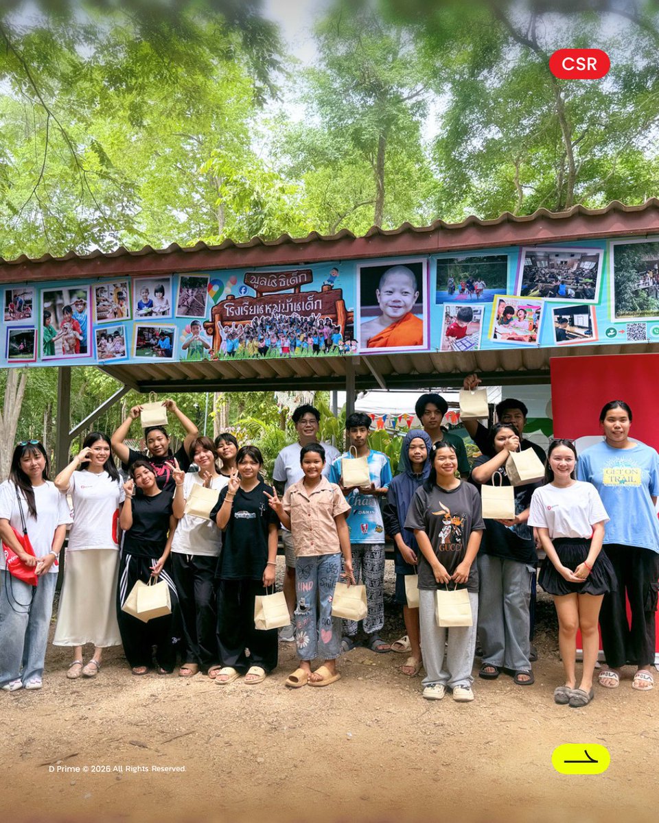 DooPrimeVietnam's tweet photo. Ngày 6/6 vừa qua, #DPrime vừa có một chuyến đi thiện nguyện tràn ngập trong tiếng cười và niềm vui đến Tổ Chức vì Trẻ Em Làng Ban Dek (Thái Lan). Hơn cả một nền tảng đầu tư, D Prime là một phần của cộng đồng ✨
#CSR #ThienNguyen #TreEm #DPrimeCSR https://t.co/ndvRBo9NXF
