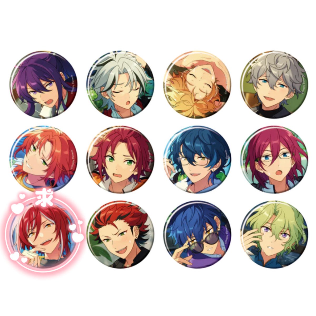 N_O2O4x's tweet photo. 【交換募集】

あんスタ コレクション缶バッジ 2026 Jun.

【求】夏目
【譲】颯馬、維吹、真、泉、レオ、真緒、つむぎ、茨、紅郎、ジュン、日和

𖤐c10BOX予約予定
𖤐郵送でのお取引

検索からでもお声がけください。 https://t.co/L5e1rsZNFD