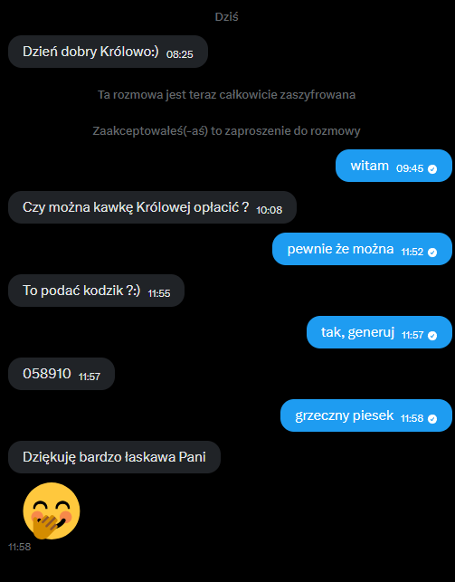 TwojaBogi__05's tweet photo. Na profilu jest chyba niejasno napisane, że wymagam waszej weryfikacji przed rozmową także- tak wygląda prawidłowy początek rozmowy. Innych blokuję. https://t.co/EmGT956K2f