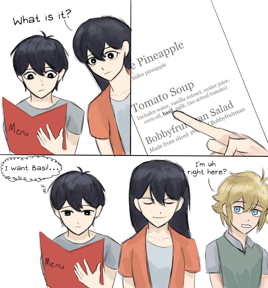 BobbyFruitman's tweet photo. He’s so gay #omorifanart #omorisunflower https://t.co/00TIjfMris