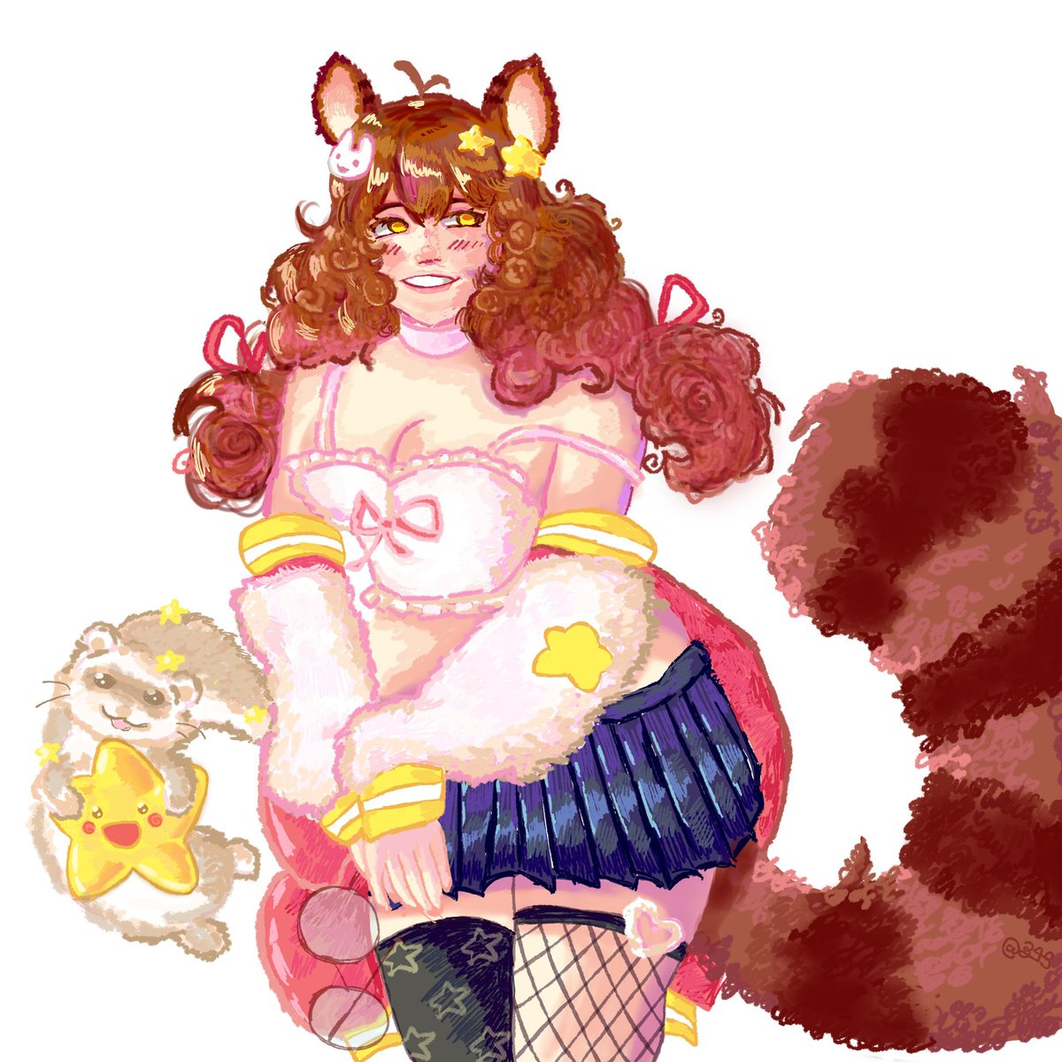 catito_343's tweet photo. Holaaa esta es mi participación para el #dokithon1 uff por poco y raspando la fecha jajsjjs, lo siento, soy demasiado perfeccionista 🌷🩷 https://t.co/ESI6YqZ36E