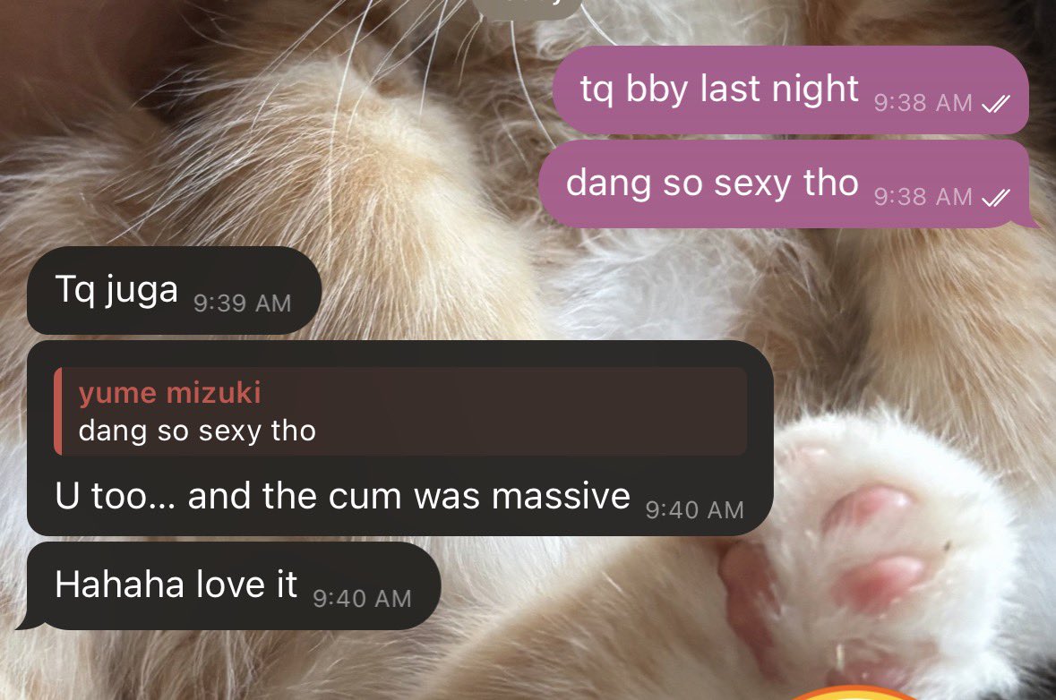 asatoyumekiy's tweet photo. feedback customer😜😜💦 https://t.co/i7drzIxlXd
