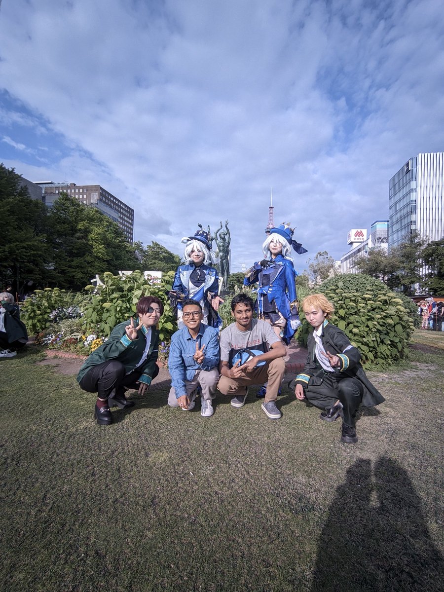 1NFECTED_FTW's tweet photo. Amine Expo
Odori Park, Sapporo https://t.co/pZYwbSnEFX