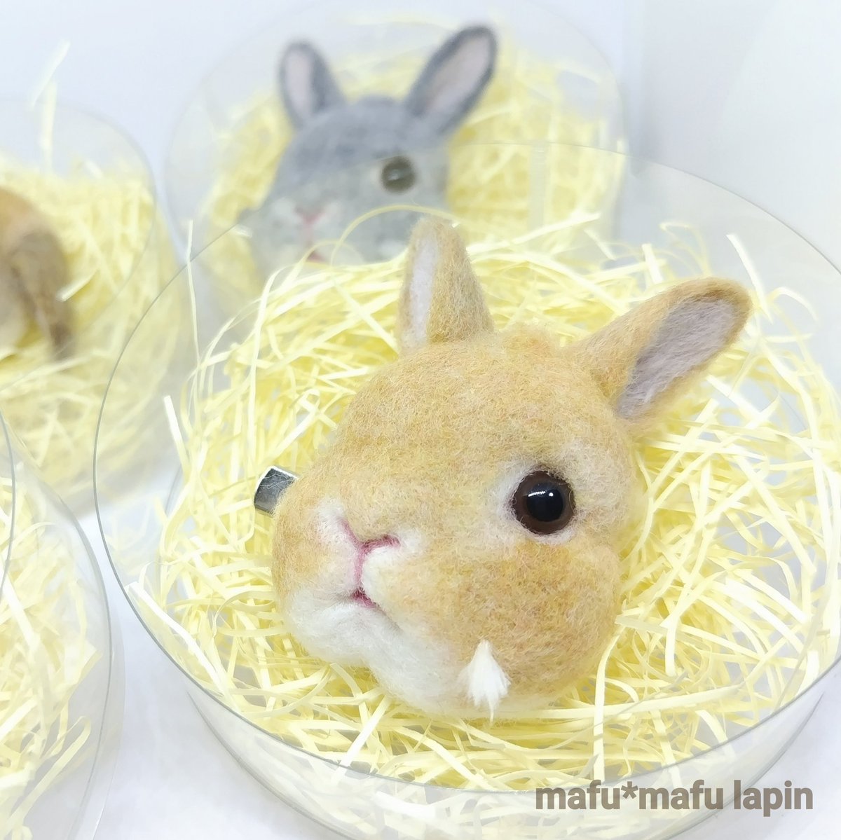 mafumafulapin's tweet photo. 🐰スポ毛ちゃんも少し作りました♪

⚠️スポ毛は引っ張っても抜けませんw

#うさぎ #rabbit #bunny
#羊毛うさぎ https://t.co/Qw9UZMGOq3