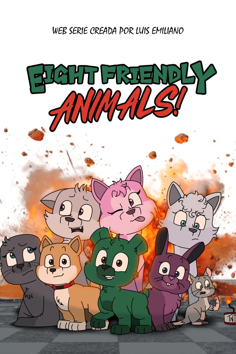 E_F_A_Official's tweet photo. Es hora del caos 🗣🔥💥

Eight Friendly Animals! Próximamente a finales del año.

-
#animation #webserie #independentanimation #fypシ゚viralシfypシ゚ https://t.co/ErrRl3BYSS
