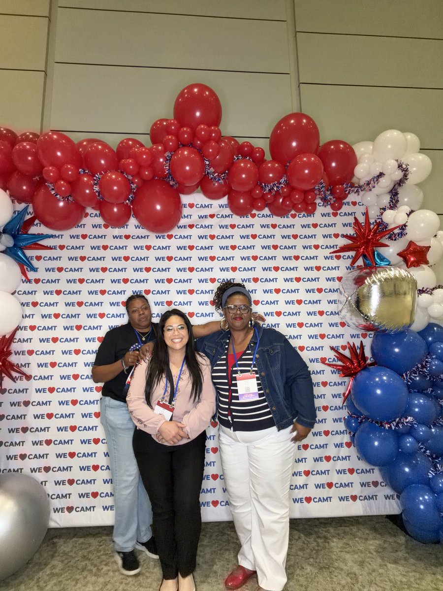 APMcGee_MEd's tweet photo. Ran into some unexpected guests! My 💙🤍🩶 was full. You ladies are missed. https://t.co/CNQ3hWW6SY