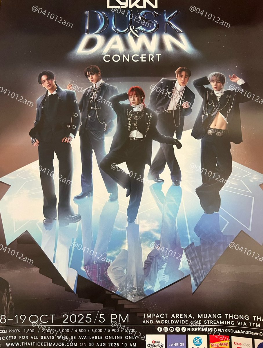 041012am's tweet photo. WTS/ขาย 🛒❗️

💠โปสเตอร์คอน LYKN Dusk &amp; Dawn Concert 
💠 280฿ รวมส่งคับ

📨 สนใจ dm/mt ได้เลยค้าบ
#ตลาดนัดLYKN #ตลาดนัดไลแคน #ตลาดนัดgmmtv https://t.co/Bhd41shSZI