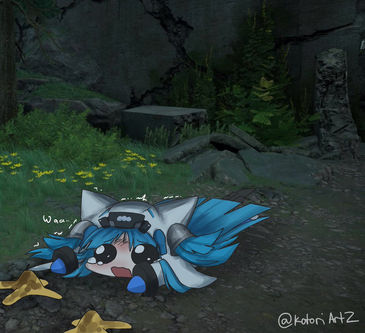 KotoriArtZ's tweet photo. oh no last rite 🥺

#ArknightsEndfield #エンドフィールド #LastRite #ラストライト https://t.co/UsM4BhImpZ