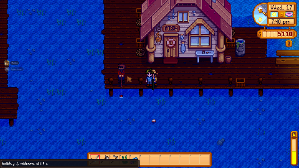 ZenitsuHater's tweet photo. long distance is so easy with stardew https://t.co/hzPLx9ROKl