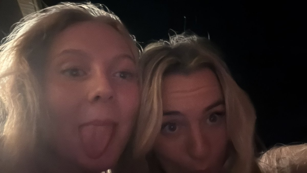 julia_stuart_'s tweet photo. At a bday party for Gannon even tho he my opp https://t.co/qcyoCiT8EA