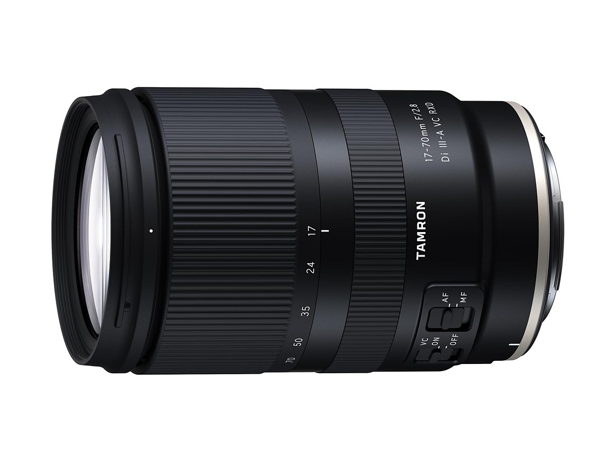 タムロンの標準ズームレンズ「17-70mm F/2.8」にニコンZ・キヤノンRF用
