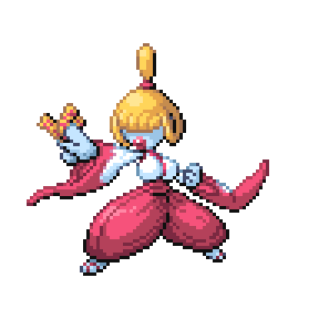 AltIFSaint's tweet photo. Chimecho/Medicham by Qaffeine for a lovely shrine maiden. https://t.co/Qp0gaw8PUV