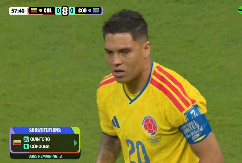 TavaresLean's tweet photo. ENTRÓ JUAN FERNANDO QUINTERO PANIAGUA, SE CALZÓ LA CINTA Y EL EQUIPO AL HOMBRO. RESULTADO? ASISTENCIA Y CLASIFICACION. SR FUTBOL 😍🎩 https://t.co/yTUBeYuJxC